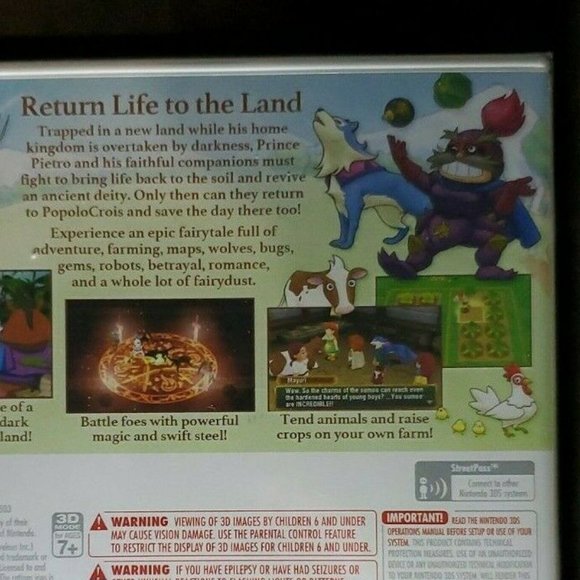 Return to PoPoLoCrois: A Story of Seasons Fairytale (Nintendo 3DS, 2016) NEW - Picture 9 of 16